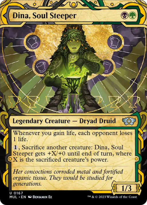 Dina Soul Steeper (Halo Foil) [Multiverse Legends] - MTG Single