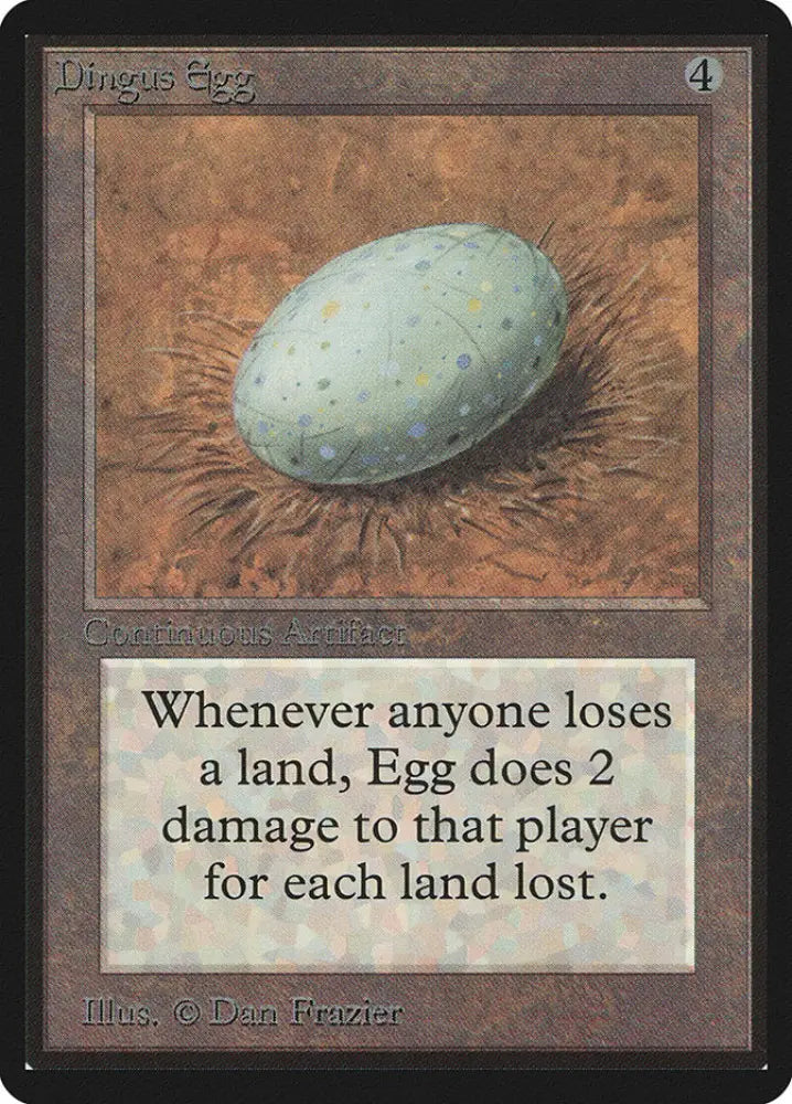Dingus Egg [Beta Edition] - MTG Single