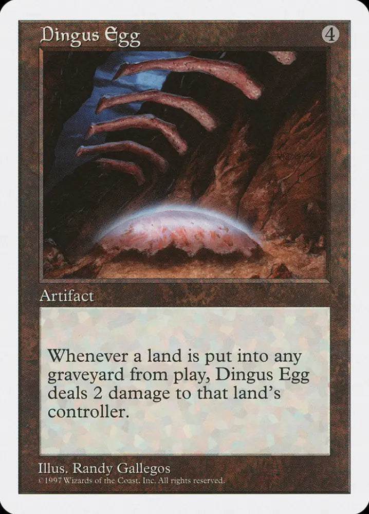 Dingus Egg [Fifth Edition] - MTG Single