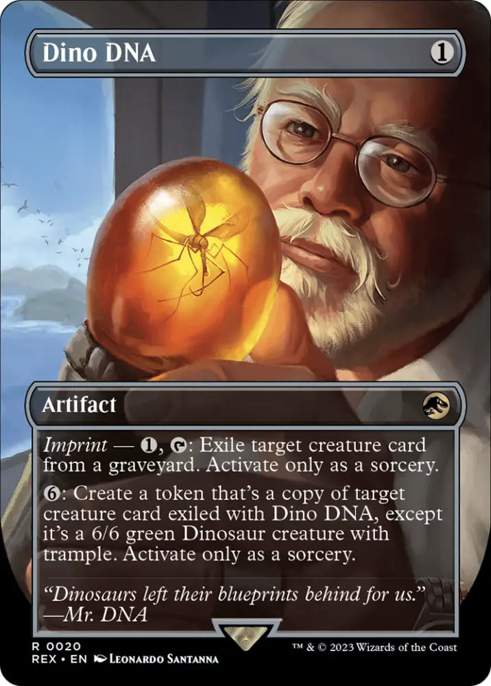 Dino DNA (Borderless) [Jurassic World Collection] - MTG Single