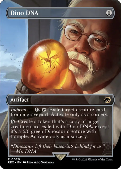 Dino DNA (Borderless) [Jurassic World Collection] - MTG Single