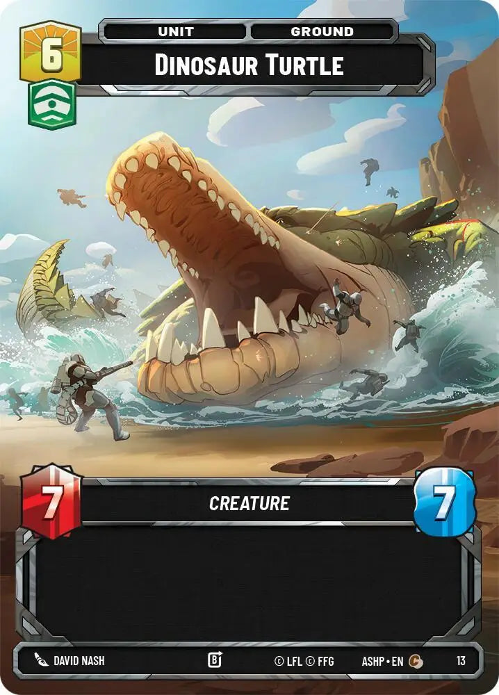 Dinosaur Turtle (13) [Ashes of the Empire - Weekly Play Promos]