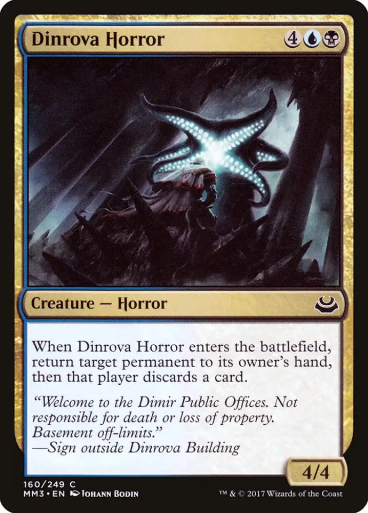 Dinrova Horror [Modern Masters 2017] - MTG Single
