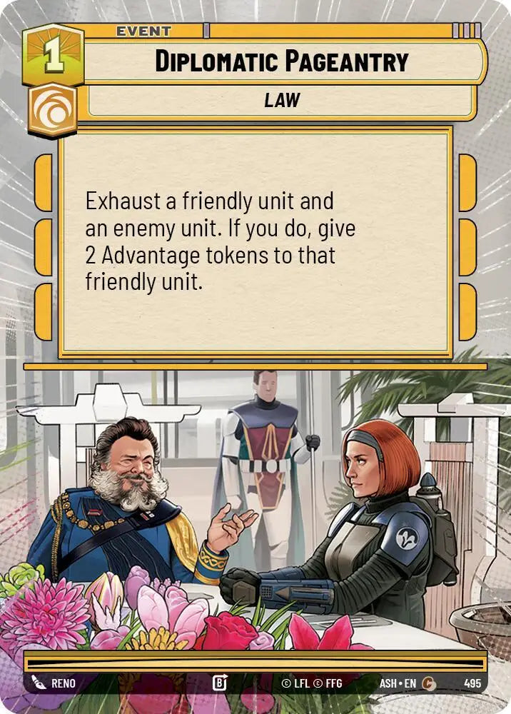 Diplomatic Pageantry (Hyperspace) (495) [Ashes of the Empire]