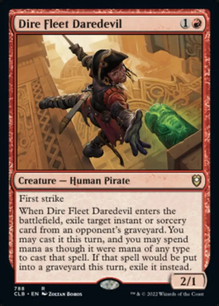 Dire Fleet Daredevil [Commander Legends: Battle for Baldur’s Gate] - MTG Single