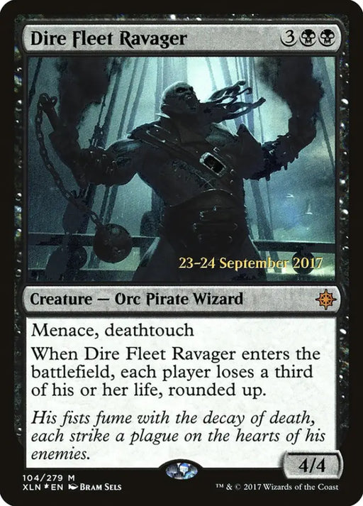 Dire Fleet Ravager [Ixalan Prerelease Promos] - MTG Single