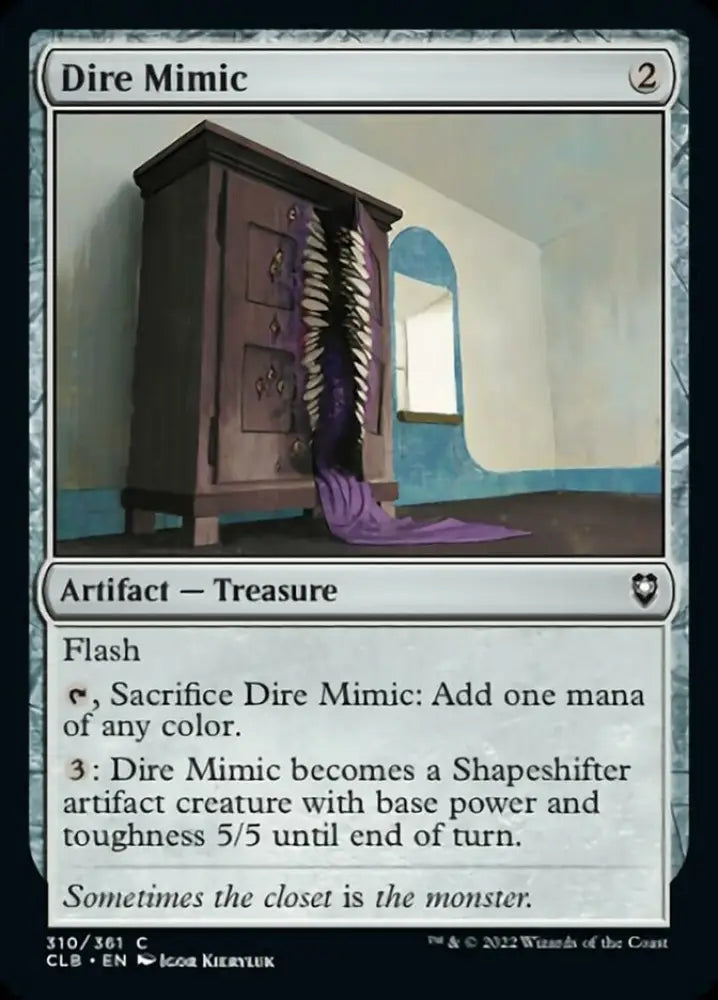Dire Mimic [Commander Legends: Battle for Baldur’s Gate] - MTG Single