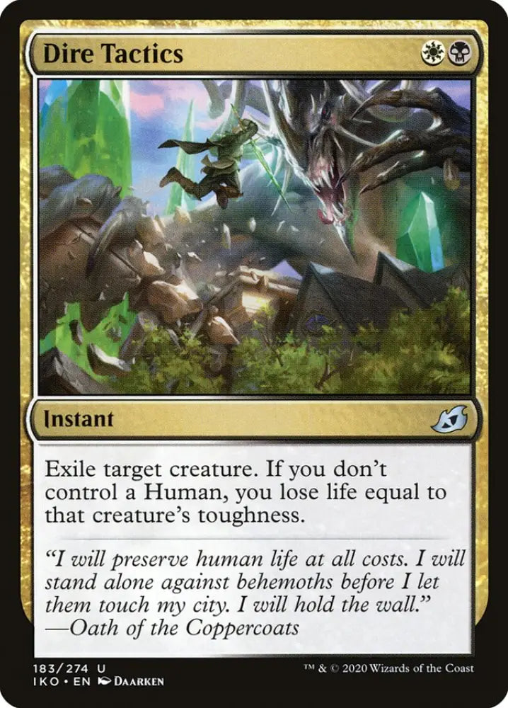 Dire Tactics [Ikoria: Lair of Behemoths] - MTG Single