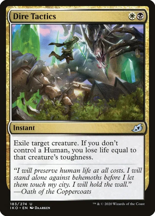 Dire Tactics [Ikoria: Lair of Behemoths] - MTG Single