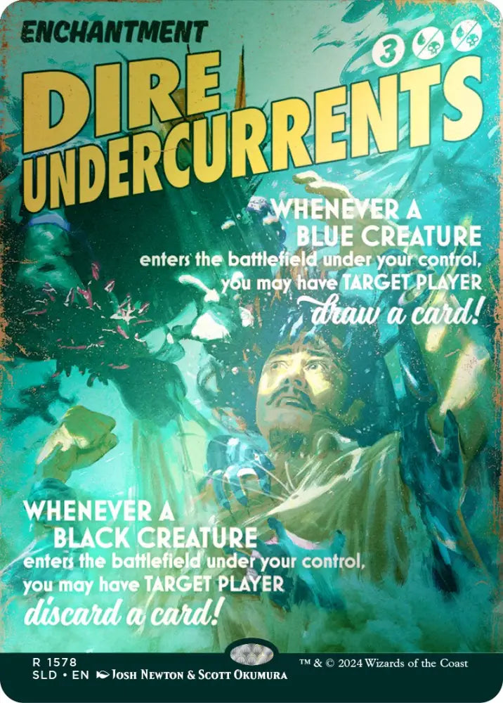 Dire Undercurrents (Rainbow Foil) [Secret Lair Drop Series] - MTG Single