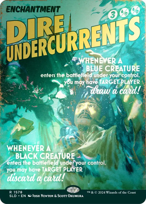 Dire Undercurrents (Rainbow Foil) [Secret Lair Drop Series] - MTG Single