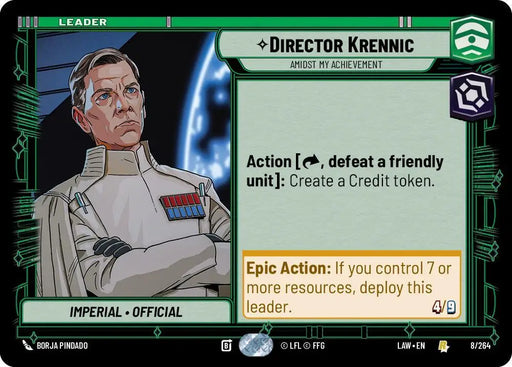 Director Krennic - Amidst My Achievement (8/264) [A Lawless Time]