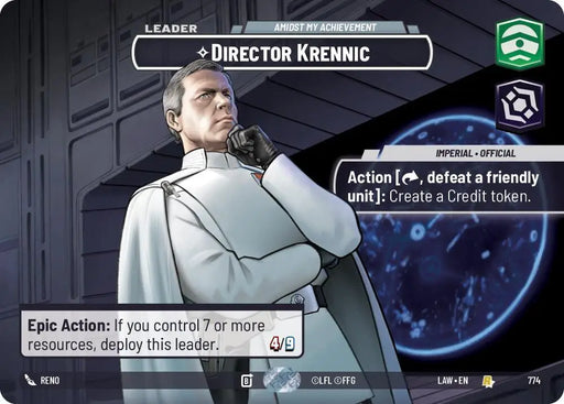 Director Krennic - Amidst My Achievement (Showcase) (774) [A Lawless Time]