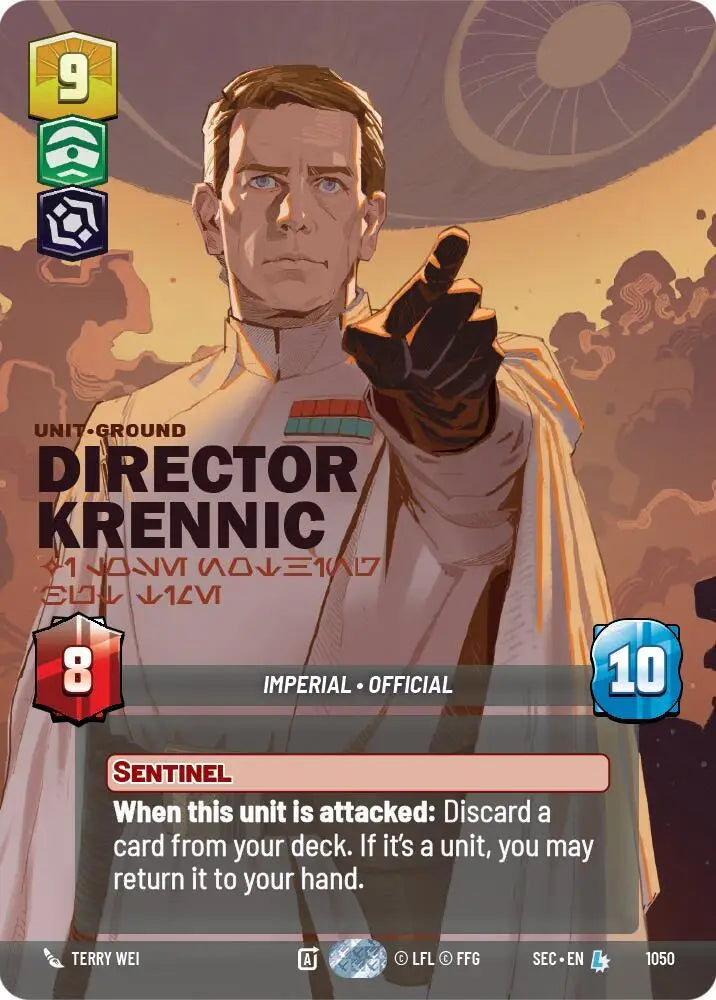 Director Krennic - I Lose Nothing But Time (Prestige) (1050) [Secrets of Power]