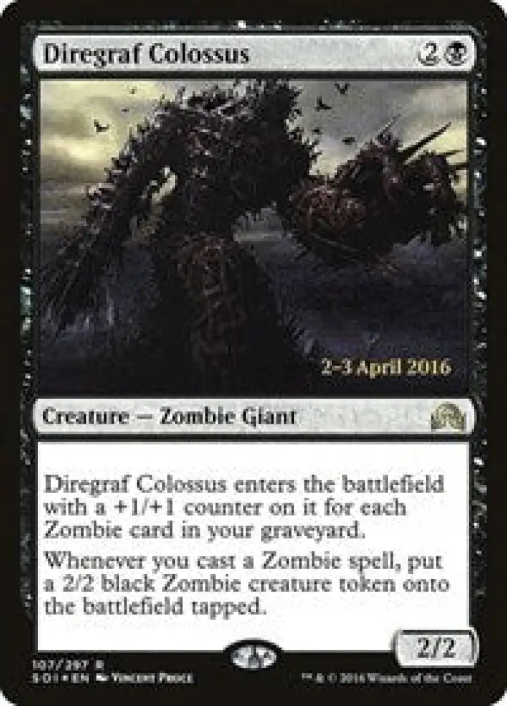 Diregraf Colossus (107) [Prerelease Cards]