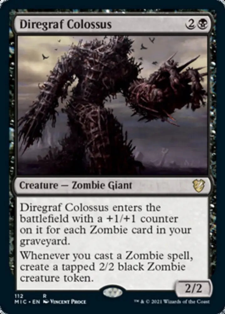 Diregraf Colossus [Innistrad: Midnight Hunt Commander] - MTG Single