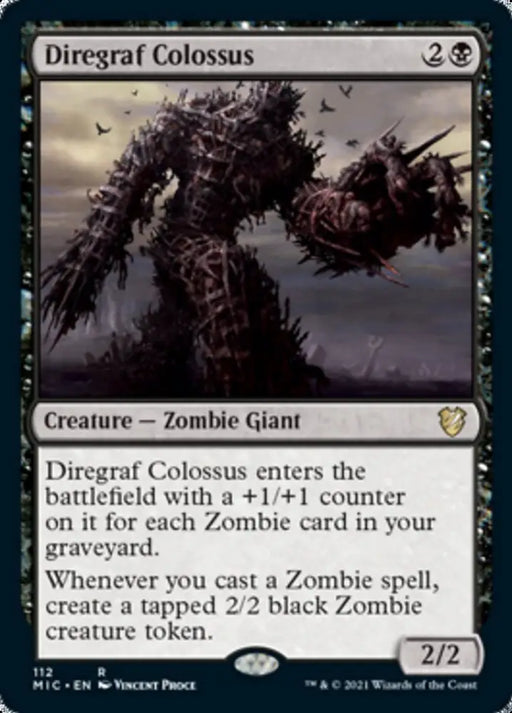 Diregraf Colossus [Innistrad: Midnight Hunt Commander] - MTG Single