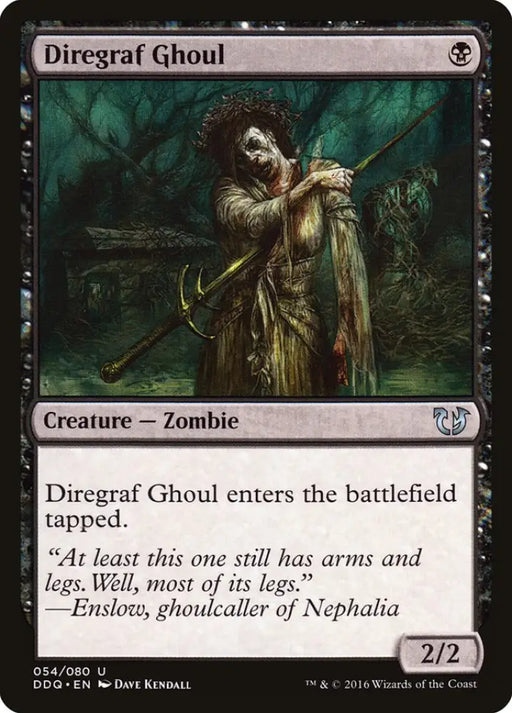 Diregraf Ghoul [Duel Decks: Blessed vs. Cursed] - MTG Single
