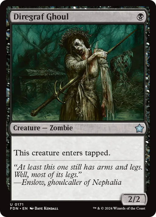 Diregraf Ghoul [Foundations] - MTG Single