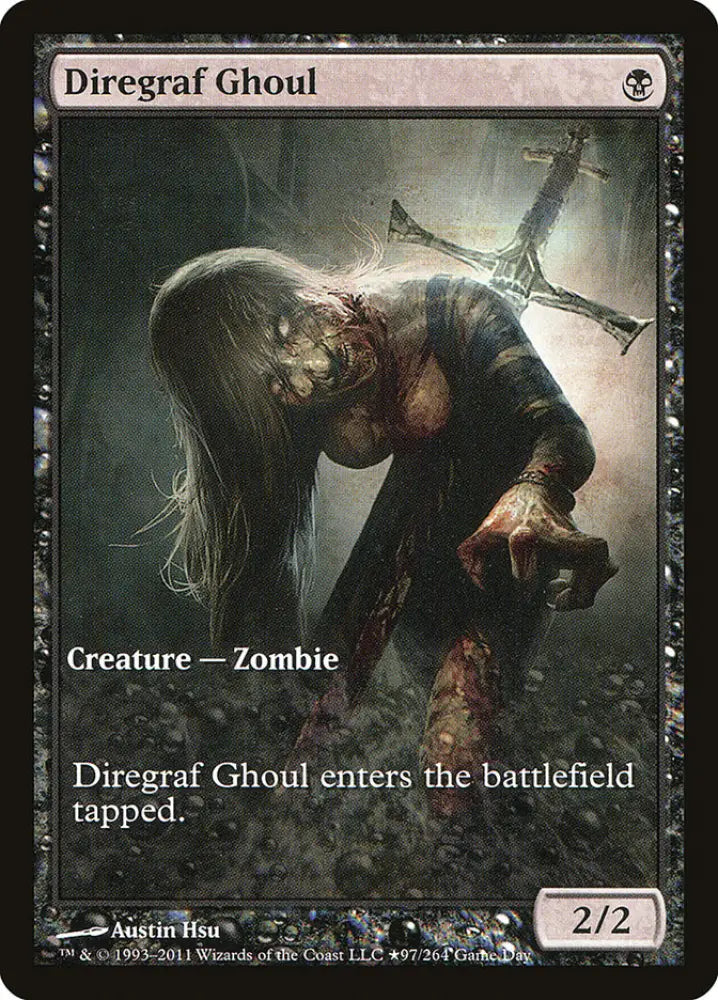 Diregraf Ghoul (Game Day) [Innistrad Promos] - MTG Single