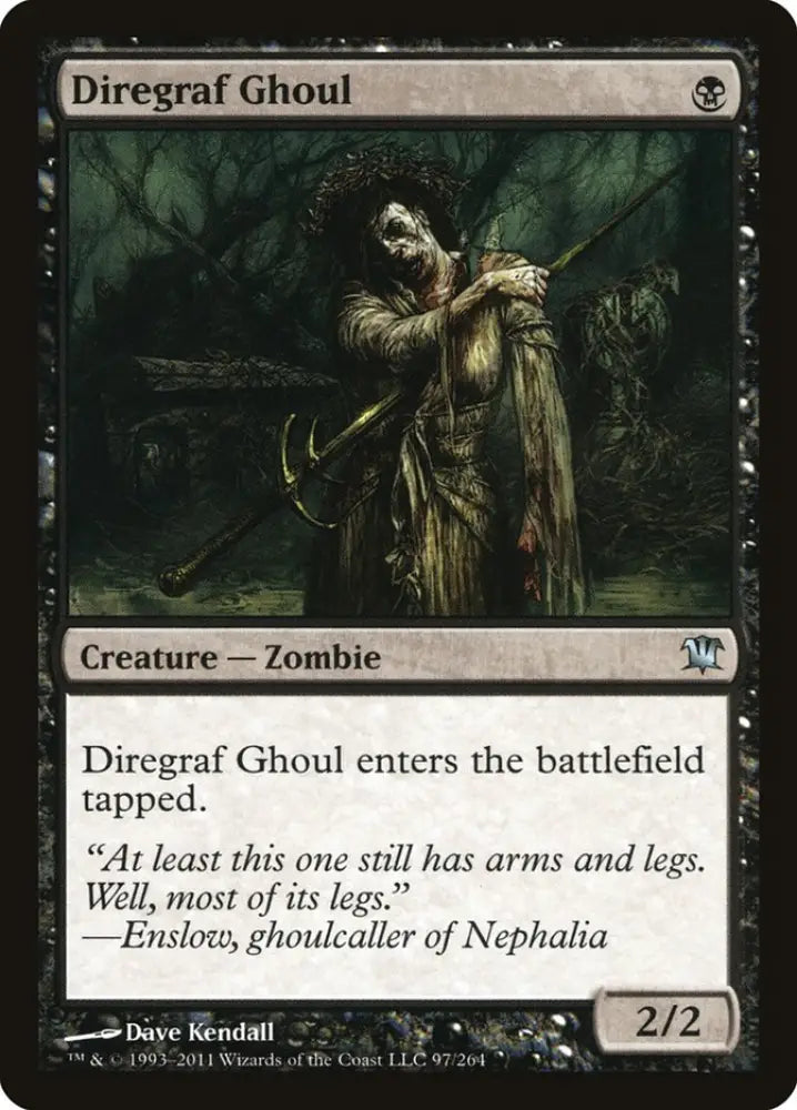 Diregraf Ghoul [Innistrad] - MTG Single