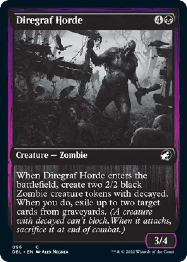 Diregraf Horde [Innistrad: Double Feature] - MTG Single
