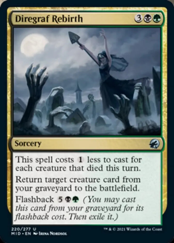 Diregraf Rebirth [Innistrad: Midnight Hunt] - MTG Single