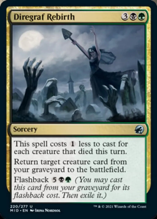 Diregraf Rebirth [Innistrad: Midnight Hunt] - MTG Single