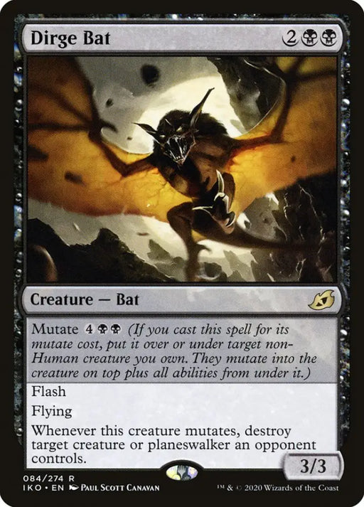 Dirge Bat [Ikoria: Lair of Behemoths] - MTG Single