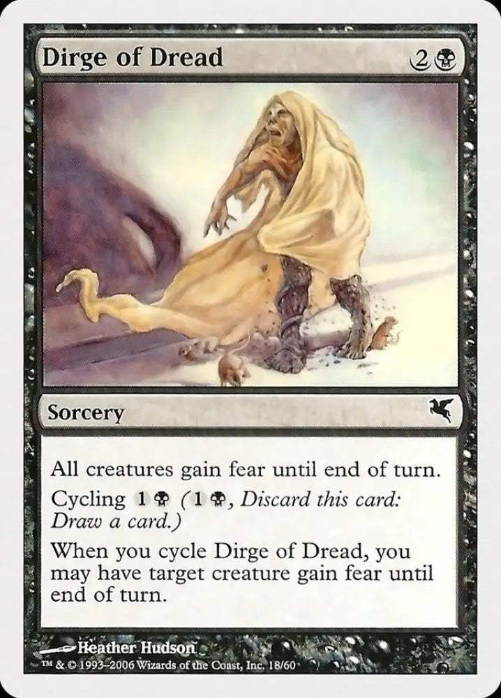 Dirge of Dread [Hachette UK] - MTG Single