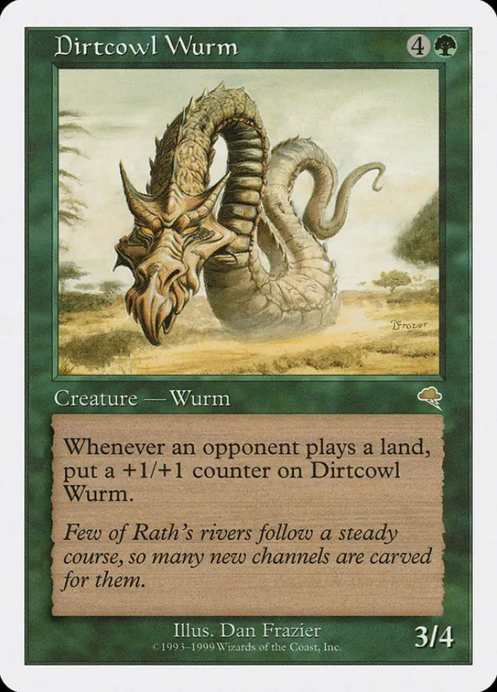 Dirtcowl Wurm [Battle Royale] - MTG Single