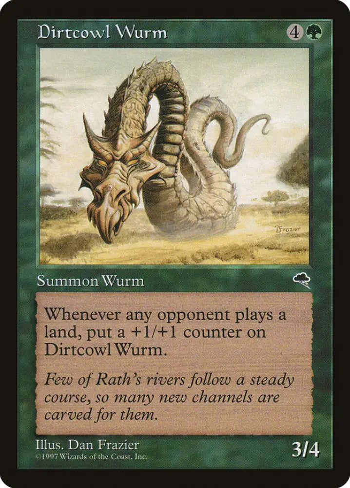 Dirtcowl Wurm [Tempest] - MTG Single