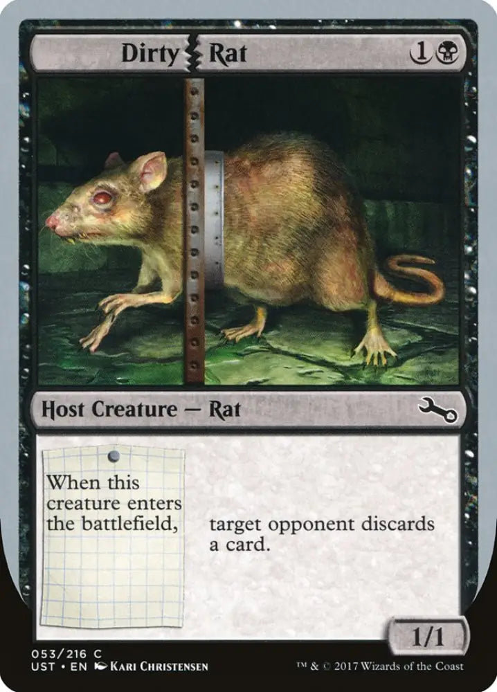 Dirty Rat [Unstable] - MTG Single
