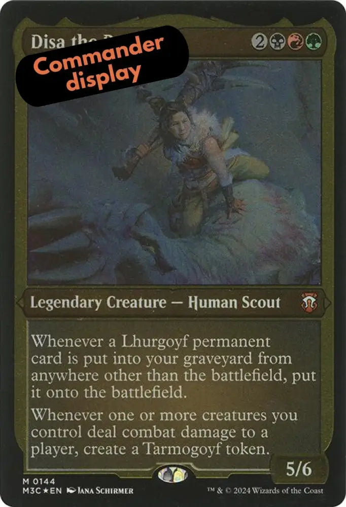 Disa the Restless (Display Commander) [Modern Horizons 3 Commander] - MTG Single