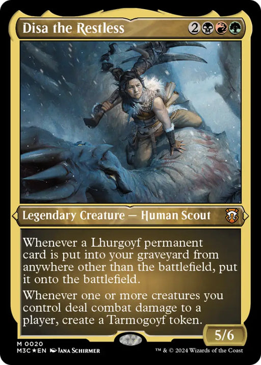 Disa the Restless (Foil Etched) [Modern Horizons 3 Commander] - MTG Single