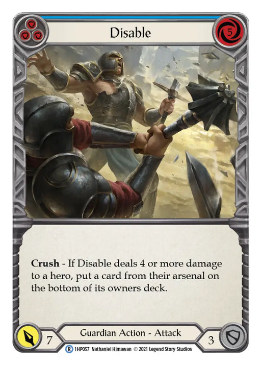 Disable (Blue) [1HP057] (History Pack 1) - Flesh And Blood Single