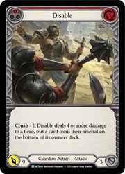 Disable (Red) [Welcome to Rathe Unlimited] Unlimited Normal - Flesh And Blood Single