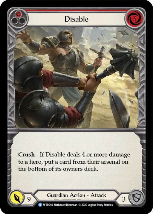 Disable (Red) [Welcome to Rathe Unlimited] Unlimited Normal - Flesh And Blood Single