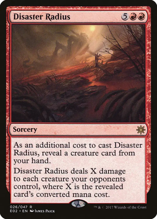 Disaster Radius [Explorers of Ixalan] - MTG Single