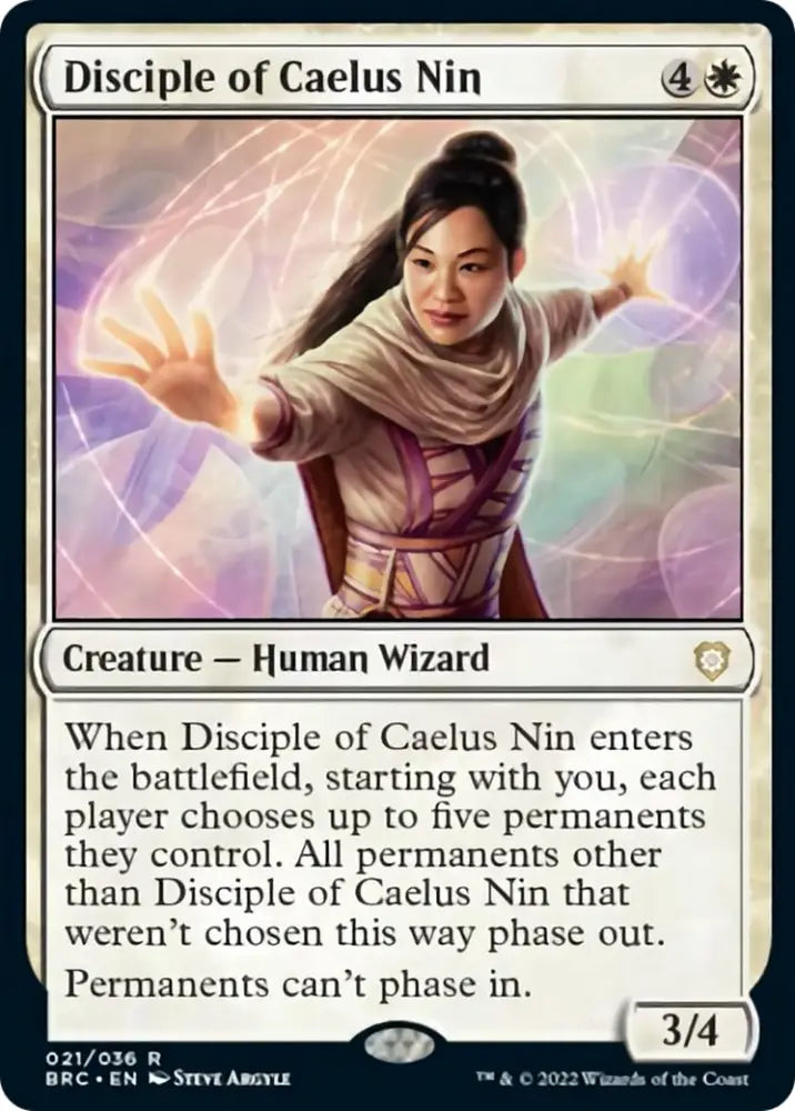 Disciple of Caelus Nin [The Brothers’ War Commander] - MTG Single