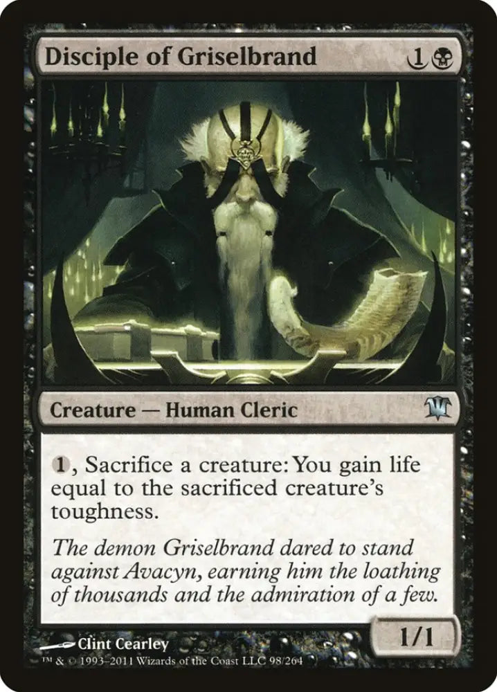 Disciple of Griselbrand [Innistrad] - MTG Single
