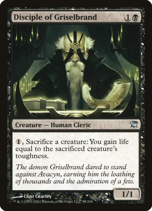 Disciple of Griselbrand [Innistrad] - MTG Single