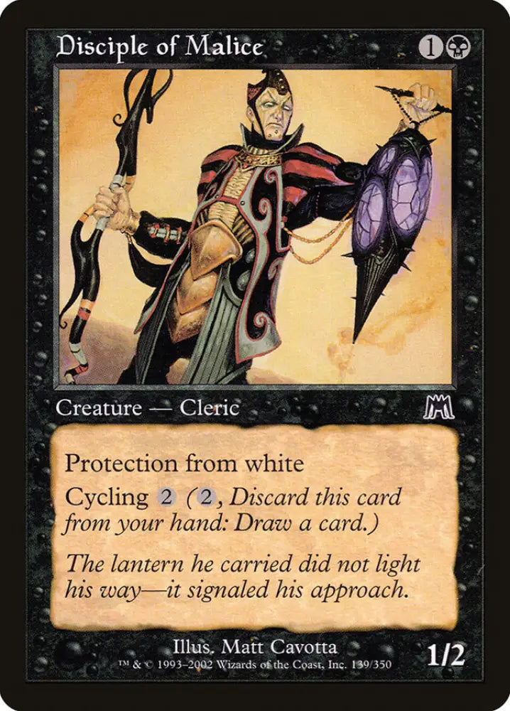 Disciple of Malice [Onslaught] - MTG Single
