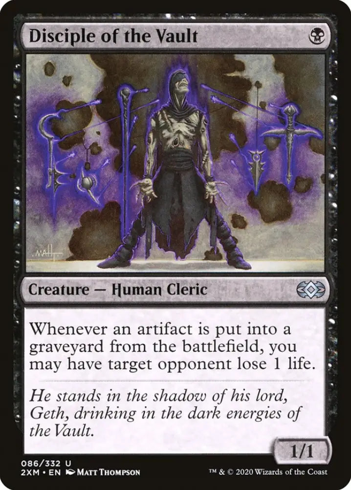 Disciple of the Vault [Double Masters] - MTG Single