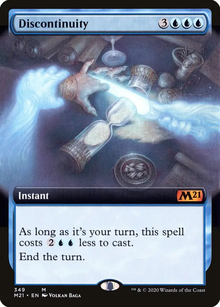 Discontinuity (Extended Art) [Core Set 2021] - MTG Single