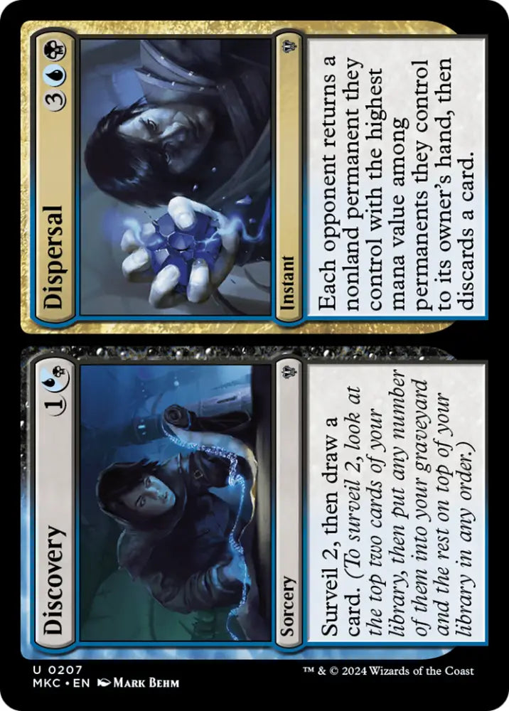 Discovery // Dispersal [Murders at Karlov Manor Commander] - MTG Single