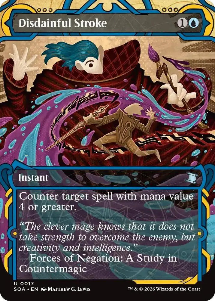 Disdainful Stroke (17) [Secrets of Strixhaven: Mystical Archive]