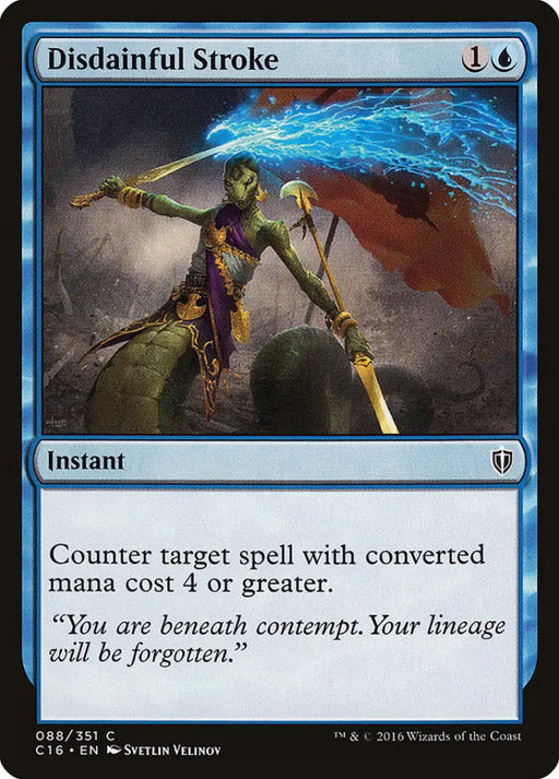 Disdainful Stroke [Commander 2016] - MTG Single