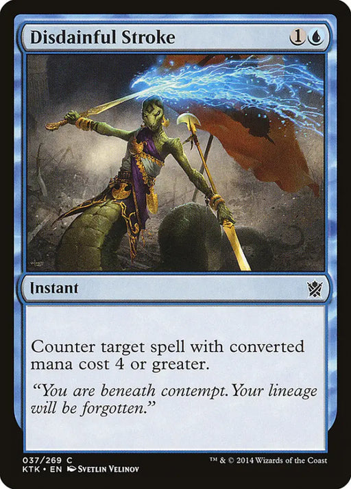 Disdainful Stroke [Khans of Tarkir] - MTG Single