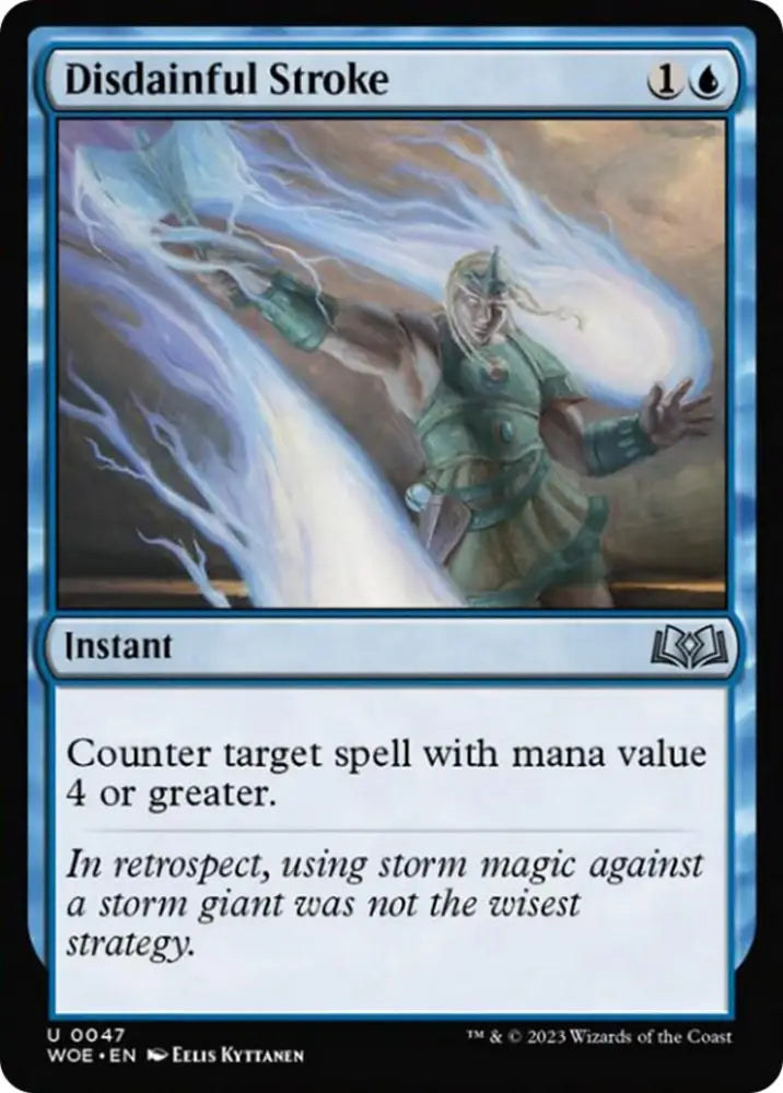 Disdainful Stroke [Wilds of Eldraine] - MTG Single